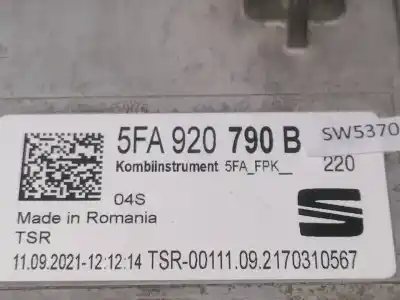 Peça sobressalente para automóvel em segunda mão quadrante por seat leon st (5f8) fr referências oem iam 5fa920790b  
