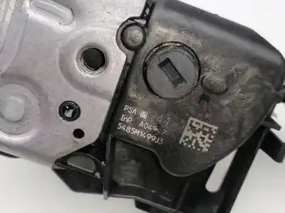 Second-hand car spare part left front door lock for citroen c1 * oem iam references 9800624480  