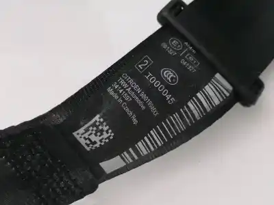 Peça sobressalente para automóvel em segunda mão cinto de segurança traseiro esquerdo por citroen c1 * referências oem iam 98019948xx  