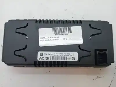 Second-hand car spare part multifunction display for opel mokka b16dth/lvl oem iam references 22915943  