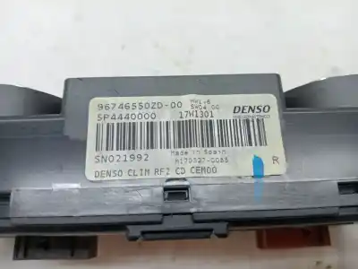 Pezzo di ricambio per auto di seconda mano controllo climatico per citroen c-elysée bhy(bh02) riferimenti oem iam 96746550zd  