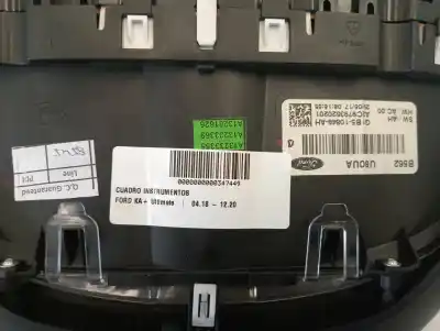 Peça sobressalente para automóvel em segunda mão quadrante por ford ka (ccu) ka+ referências oem iam 2177744  g1b510849ah