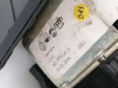 Second-hand car spare part gear lever for audi a8 (4e2) 3.0 tdi quattro oem iam references 4e1713041s  