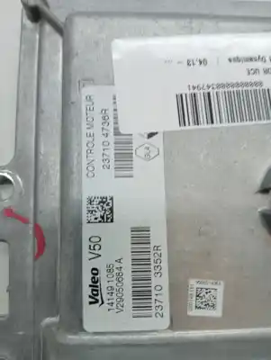 Second-hand car spare part ecu engine control for renault captur i h4b a4 oem iam references 237103352r  