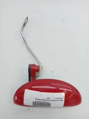 Peça sobressalente para automóvel em segunda mão puxador exterior frente direito por citroen c1 (pm_, pn_) 1.4 hdi referências oem iam 9101ah