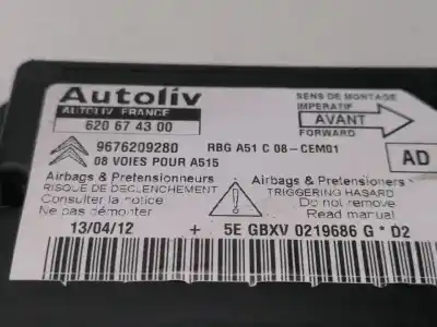 Second-hand car spare part electronic module for citroen c1 * oem iam references 9676209280  