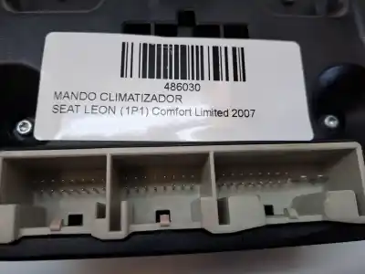 Second-hand car spare part climate control for seat leon (1p1) leon 1p1 oem iam references 1p0907044  