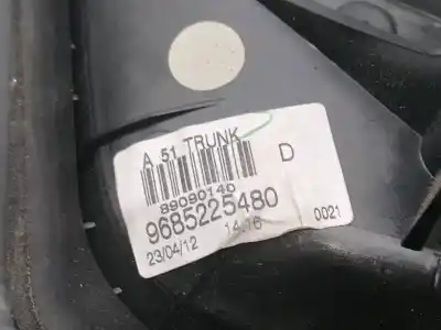 Second-hand car spare part right tailgate light for citroen c1 * oem iam references 9685225480  