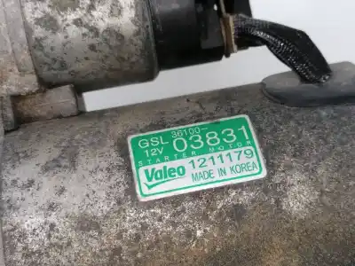 Peça sobressalente para automóvel em segunda mão motor de arranque por kia ceed (jd) g4lc referências oem iam 3610003831  