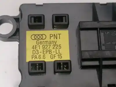 Peça sobressalente para automóvel em segunda mão alavanca de travão de mão por audi a8 (4e2) 4.2 tdi quattro referências oem iam 4e1927225  