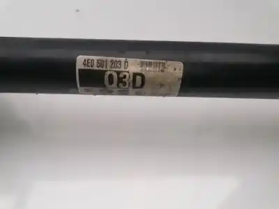 Peça sobressalente para automóvel em segunda mão transmissão traseira esquerda por audi a8 (4e2) 4.2 tdi quattro referências oem iam 4e0501203d  