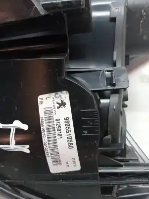 Peça sobressalente para automóvel em segunda mão farolim traseiro esquerdo por peugeot 3008 bhz referências oem iam 9805510580