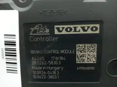 Peça sobressalente para automóvel em segunda mão abs por volvo xc60 2.4 diesel cat referências oem iam 31423348  31423350