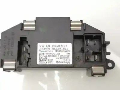Peça sobressalente para automóvel em segunda mão resistência sofagem chauffage por seat leon (1p1) caxc referências oem iam 3c0907521f  