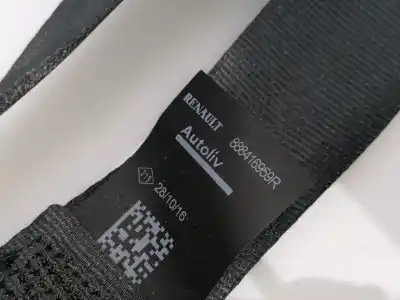 Peça sobressalente para automóvel em segunda mão cinto de segurança traseiro direito por dacia sandero * referências oem iam 625552200b  888416959r