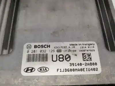 Pezzo di ricambio per auto di seconda mano centralina motore per kia ceed (jd) d4fc riferimenti oem iam 391402a800  0281031126