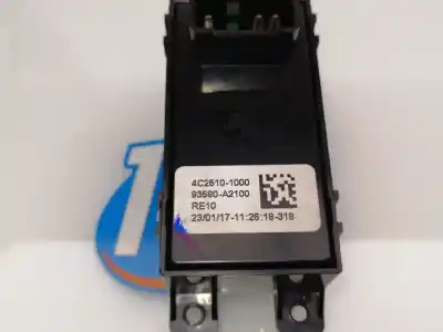 Second-hand car spare part right front power window switch for kia ceed (jd) d4fc oem iam references 93580a2100  4c25101000