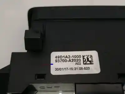 Piesă de schimb auto la mâna a doua control multifunctional pentru kia ceed (jd) d4fc referințe oem iam 93700a2020  