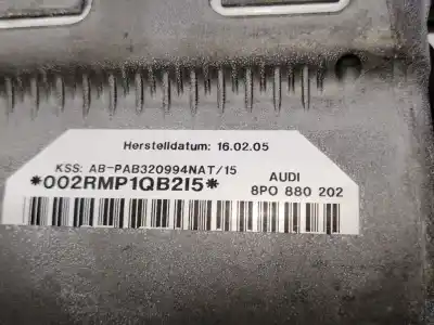 Pezzo di ricambio per auto di seconda mano air bag anteriore destro per audi a3 (8l) 8l riferimenti oem iam 8p0880202  pab320994nat