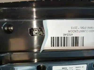 Peça sobressalente para automóvel em segunda mão comando de sofagem (chauffage / ar condicionado) por mini mini (f56) one first referências oem iam 61319354510  61319383891