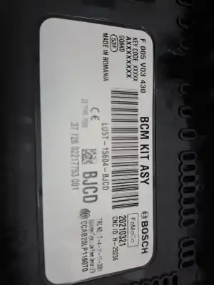 Second-hand car spare part fuse box unit for ford kuga (cbs) kuga 120 cv / 88 kw oem iam references 2544969  lu5t15604bjcd