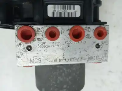 Peça sobressalente para automóvel em segunda mão abs por renault clio iii clio iii referências oem iam 8200334969  