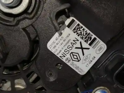 Second-hand car spare part alternator for renault kadjar k9k f6 oem iam references 231004ea0af  f000bl0825