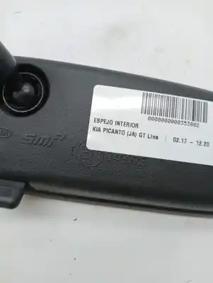 Автозапчастина б/у внутрішне дзеркало для kia picanto (ja) g4lf посилання на oem iam 85101h8000  