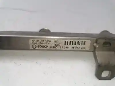 Peça sobressalente para automóvel em segunda mão régua / rampa de injetores por citroen 2cv 6 charleston referências oem iam 55562258  0280151239