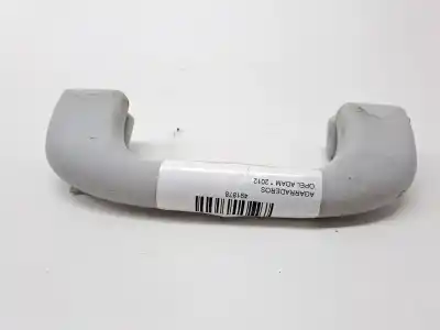 Pièce détachée automobile d'occasion Poignée Intérieure Avant Droite pour OPEL ADAM MANUAL Références OEM IAM 13378697  