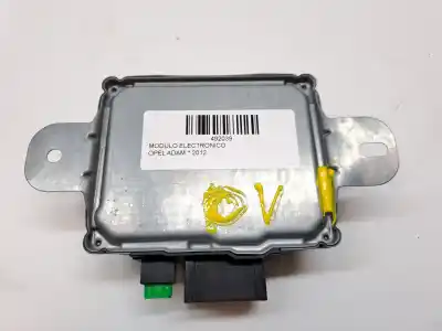 Pezzo di ricambio per auto di seconda mano modulo elettronico per opel adam manual riferimenti oem iam 13306648  