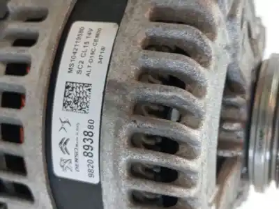 Peça sobressalente para automóvel em segunda mão alternador por citroen c4 cactus citroen c4 cactus referências oem iam 9820893880  