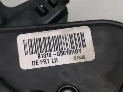 Second-hand car spare part left front door lock for kia niro * oem iam references 81310g5030  