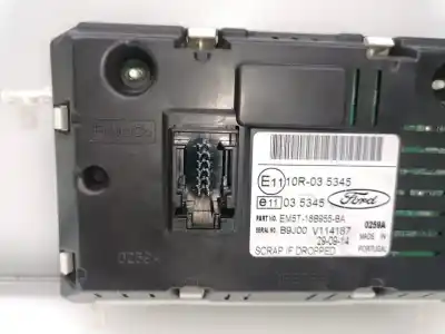 Peça sobressalente para automóvel em segunda mão display gps / multimídia por ford grand c-max t1da referências oem iam em5t18b955ba  