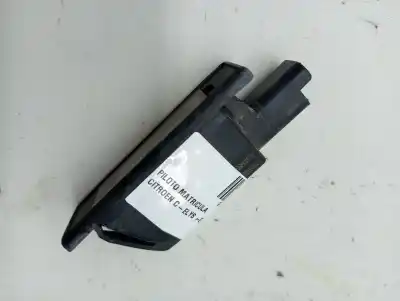 Peça sobressalente para automóvel em segunda mão luz da chapa de matrícula por citroen c-elysée millenium 72 cv / 53 kw referências oem iam 6340f0  