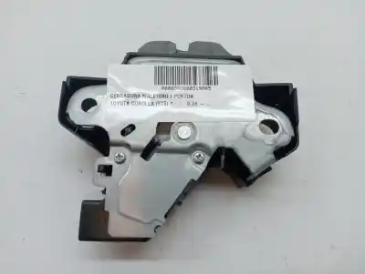 Second-hand car spare part trunk lock for toyota corolla (e15) high 124 cv / 91 kw oem iam references 08108a