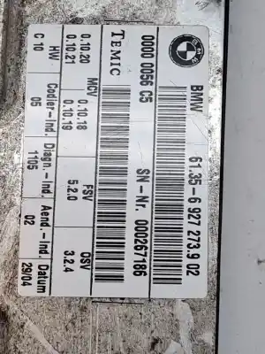 Second-hand car spare part comfort module for bmw serie 7 (e65/e66) 730ld 218 cv / 160 kw oem iam references 61356927319  