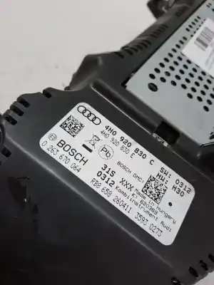 Peça sobressalente para automóvel em segunda mão quadrante por audi a8 (4n2/4n8) * referências oem iam 4h0920830c  