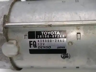 Peça sobressalente para automóvel em segunda mão motor de arranque por toyota auris (e18) 8nr referências oem iam 281000y240  4380002460
