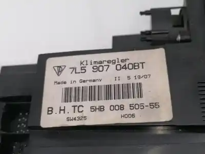 Pezzo di ricambio per auto di seconda mano controllo riscaldamento / aria condizionata per porsche cayenne (tipo 9pa) cayenne riferimenti oem iam 7l5907040bt  