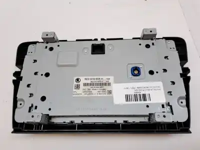 Peça sobressalente para automóvel em segunda mão display gps / multimídia por skoda octavia combi (5e5) scout 2.0 150 cv referências oem iam 5e0919605hbio  