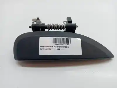 Pezzo di ricambio per auto di seconda mano maniglia esterna anteriore destra per dacia sandero sd/5sdch/5sdch5 riferimenti oem iam 806067028r
