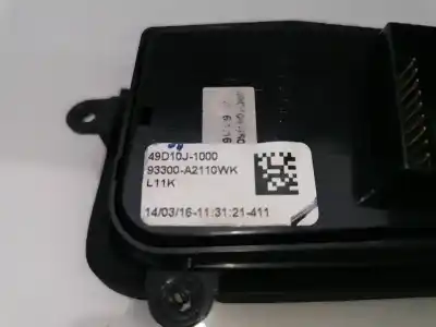 Piesă de schimb auto la mâna a doua control multifunctional pentru kia ceed (cd) d4fb referințe oem iam 93300a2110wk  49d10j1000