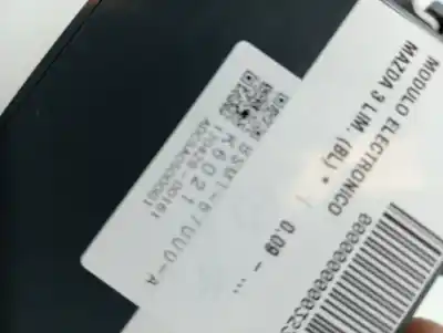 Pezzo di ricambio per auto di seconda mano modulo elettronico per mazda 3 lim. (bl) 1.6 cd diesel cat riferimenti oem iam bsm167uu0a  adc5a05000g1