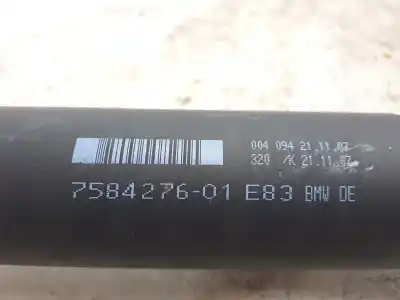 Peça sobressalente para automóvel em segunda mão eixo traseiro por bmw x3 (e83) n47d20a referências oem iam 26107584276  
