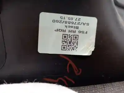 Second-hand car spare part right rear door trim for mini mini (f56) one first oem iam references 51437410574  