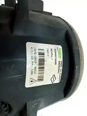 Pezzo di ricambio per auto di seconda mano LUCE FENDINEBBIA DESTRA per RENAULT KANGOO  Riferimenti OEM IAM 8200074008  
