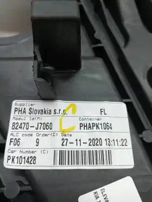 Second-hand car spare part driver left window regulator for kia xceed xceed 0.998 3 cilindros oem iam references 82471j7000  