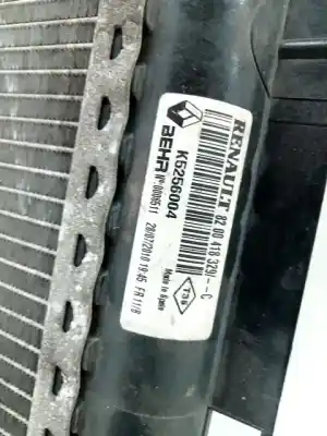 Peça sobressalente para automóvel em segunda mão radiador de água por renault kangoo * referências oem iam 8200418329  