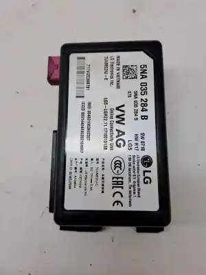 Автозапчасти б/у электронный модуль за SKODA SUPERB COMBI (3T5) Laurin & Klement 170 CV / 125 KW ссылки OEM IAM 5NA035284B  